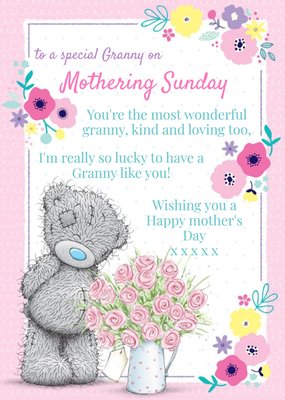Me To You Tatty Teddy Grandma Mothers Day Card