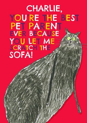 You're The Best Pet Parent Ever Card