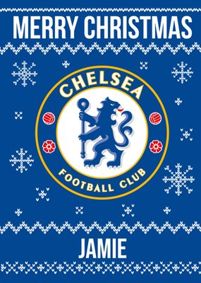 Chelsea FC Christmas Card