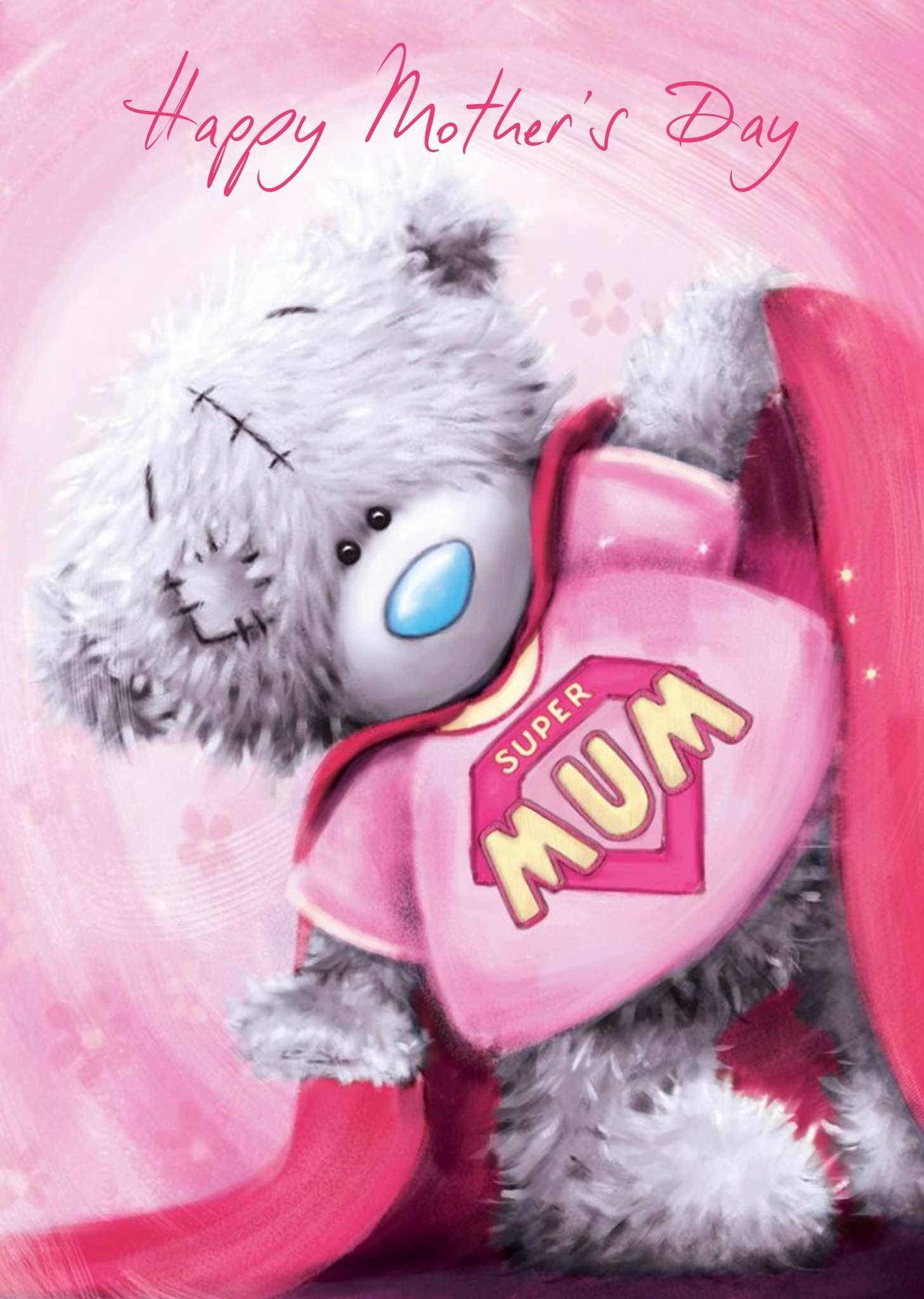 Me To You Mother's Day Card - Tatty Teddy - Super Mum