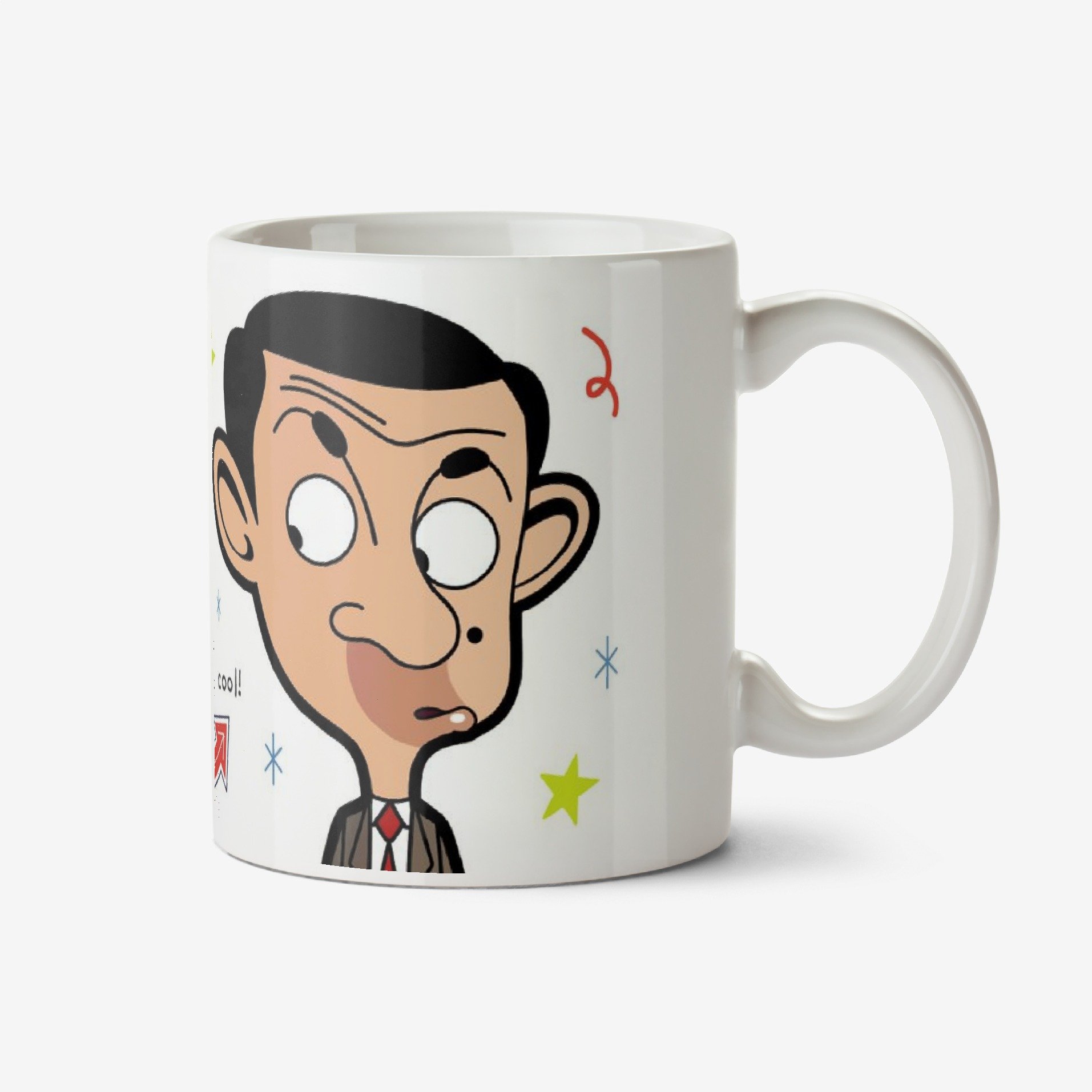 Illustrated Mr Bean No.1 Dad Mug Ceramic Mug