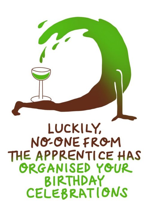 Funny Logo Birthday Card