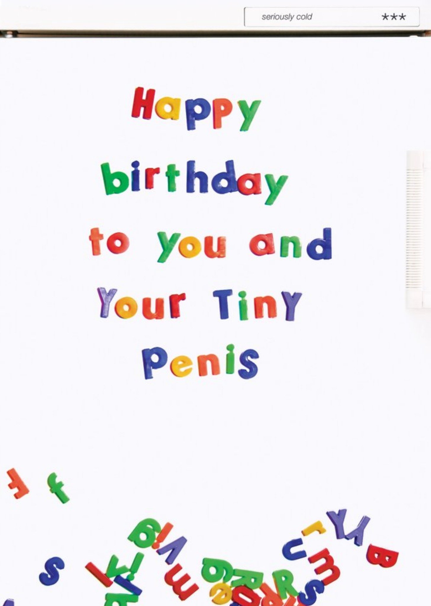 Brainbox Candy Rude Funny Happy Birthday To You And Your Tiny Penis Card