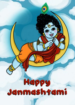Happy Janmashtami Day Card