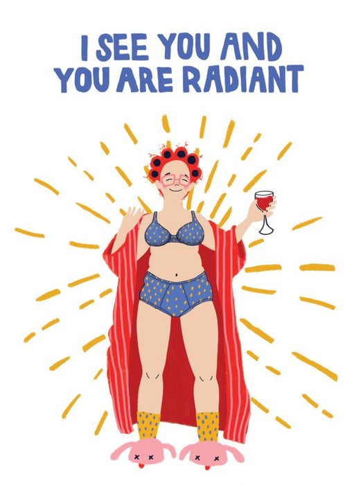 Friendship Radiant Funny Card