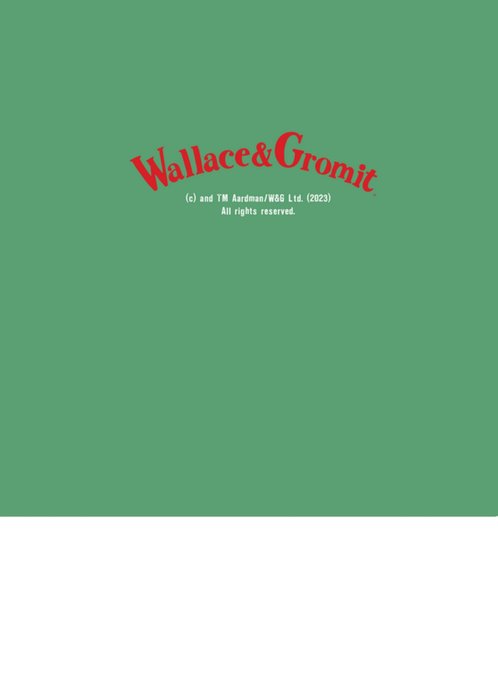 WALLACE AND GROMIT Dad Christmas Card, Multi, WGX04