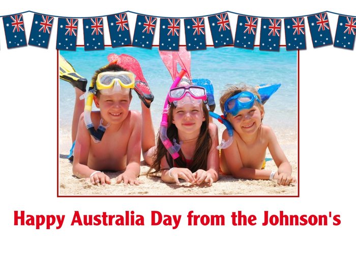 Australia day card