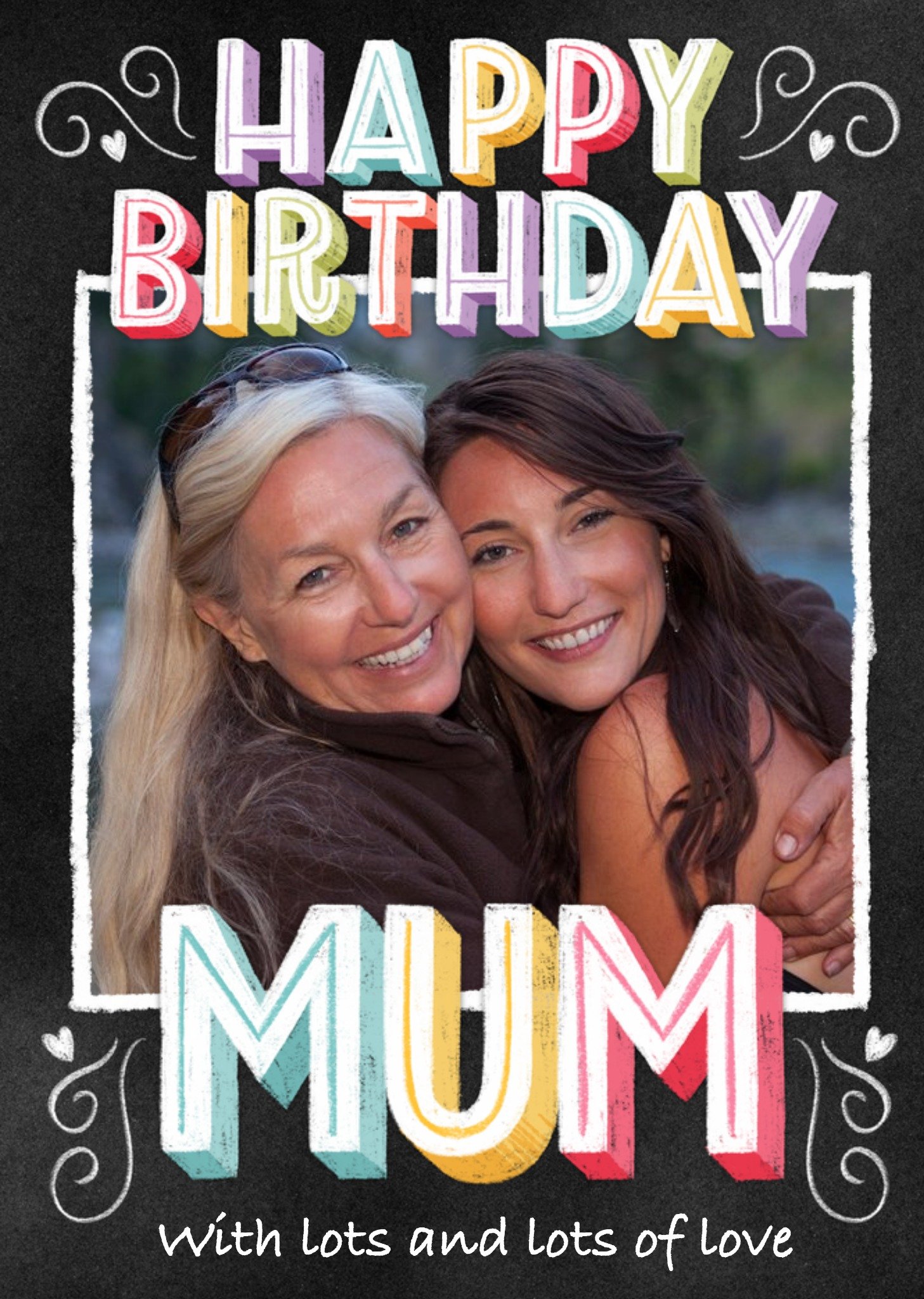 Moonpig Photo Upload Happy Birthday Mum Card Ecard