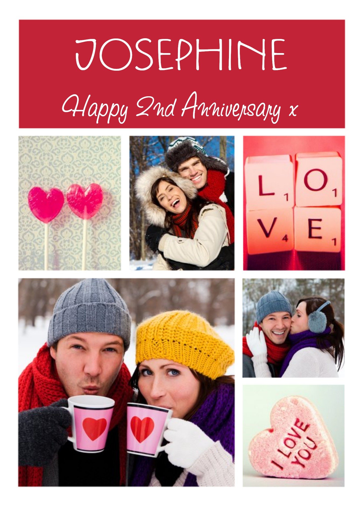 Photo Anniversary Card