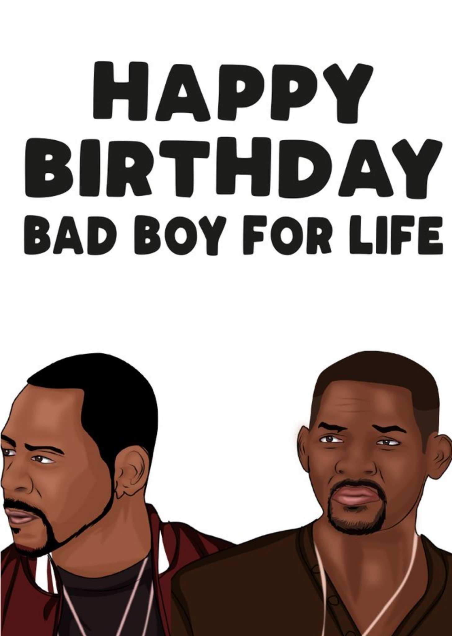 Filthy Sentiments Happy Birthday Bad Boy For Life Card Ecard