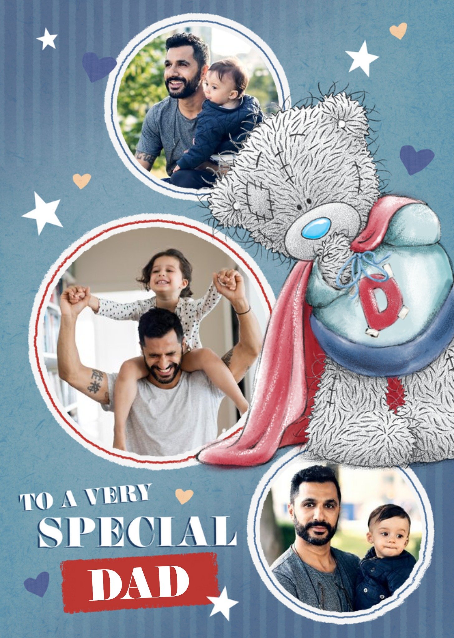 Me To You Tatty Teddy To A Very Special Dad Photo Card Ecard