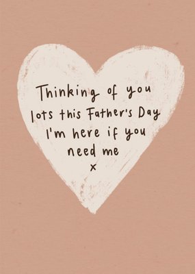 Kinship Love Heart Father's Day Card