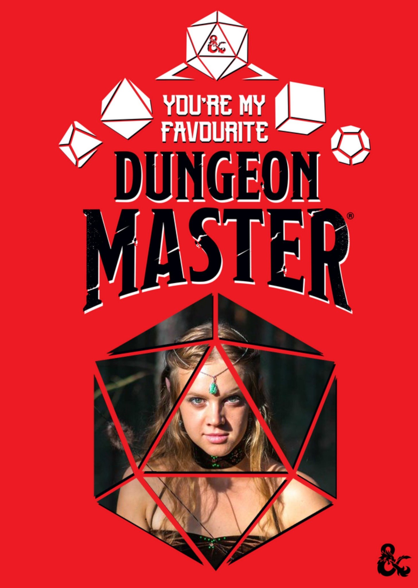 Dungeons And Dragons Photo Upload Card Ecard