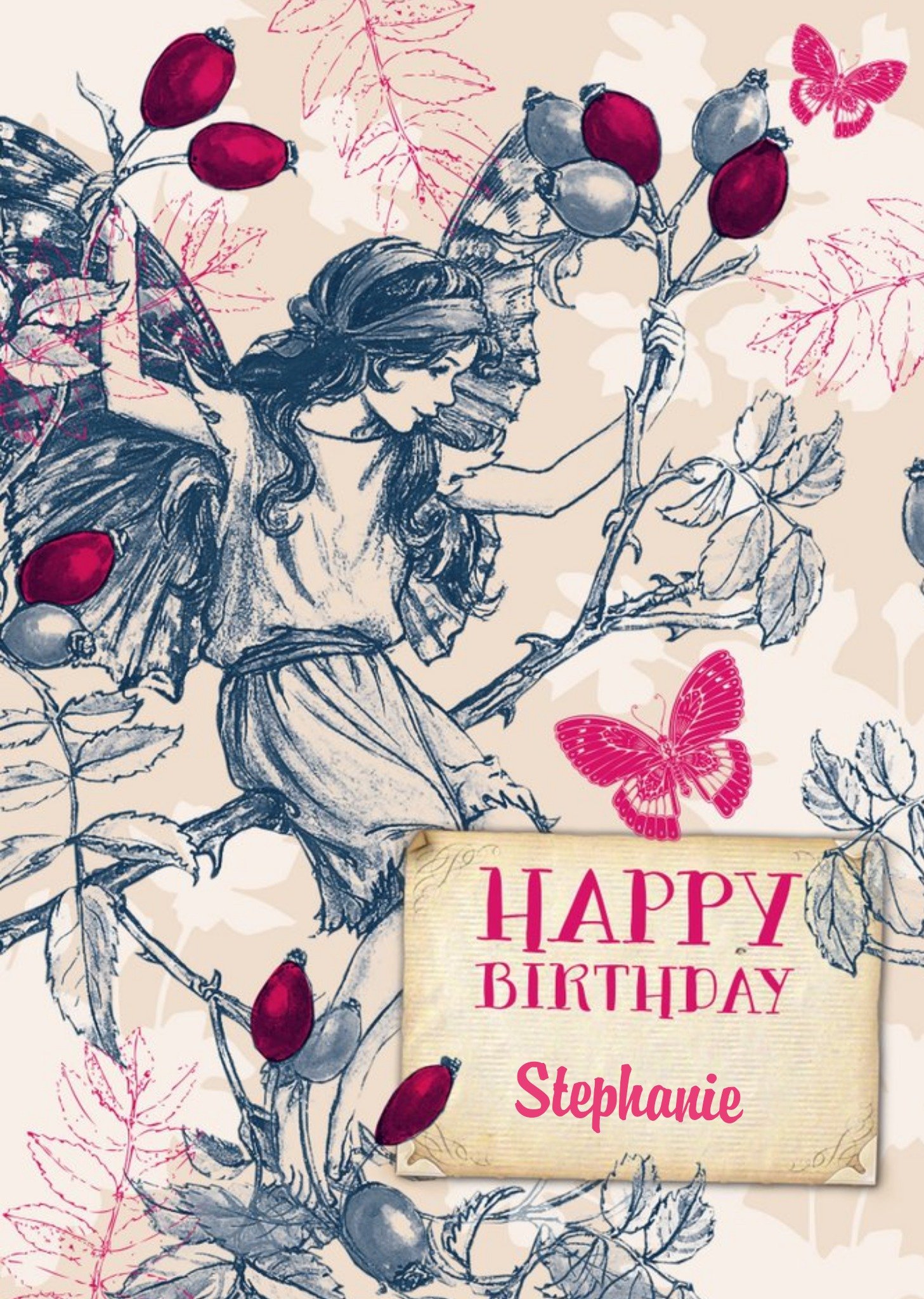 Fairy Birthday Card Ecard