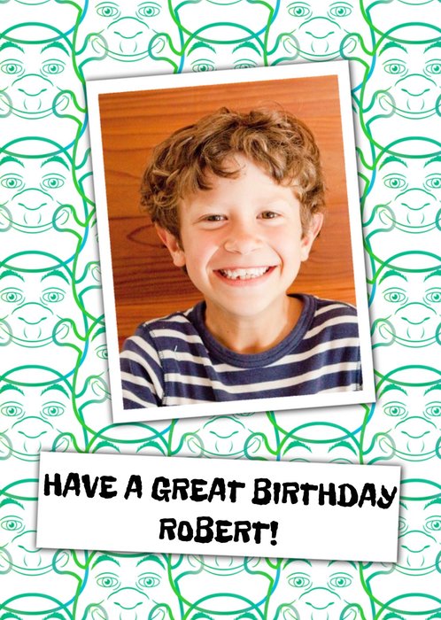 Shrek Have a Great Birthday Photo Upload Birthday Card
