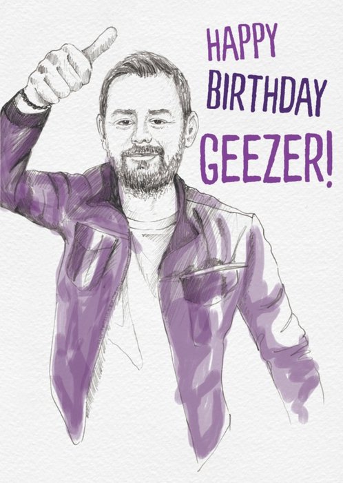 Geezer Birthday Card