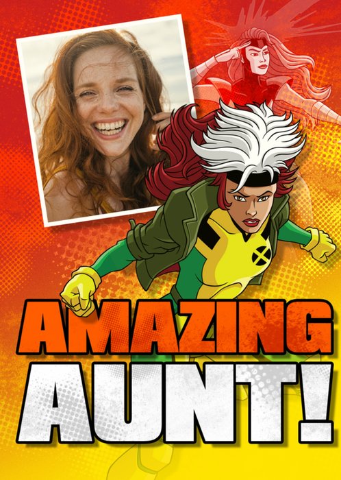 Marvel Xmen Amazing Aunt Card