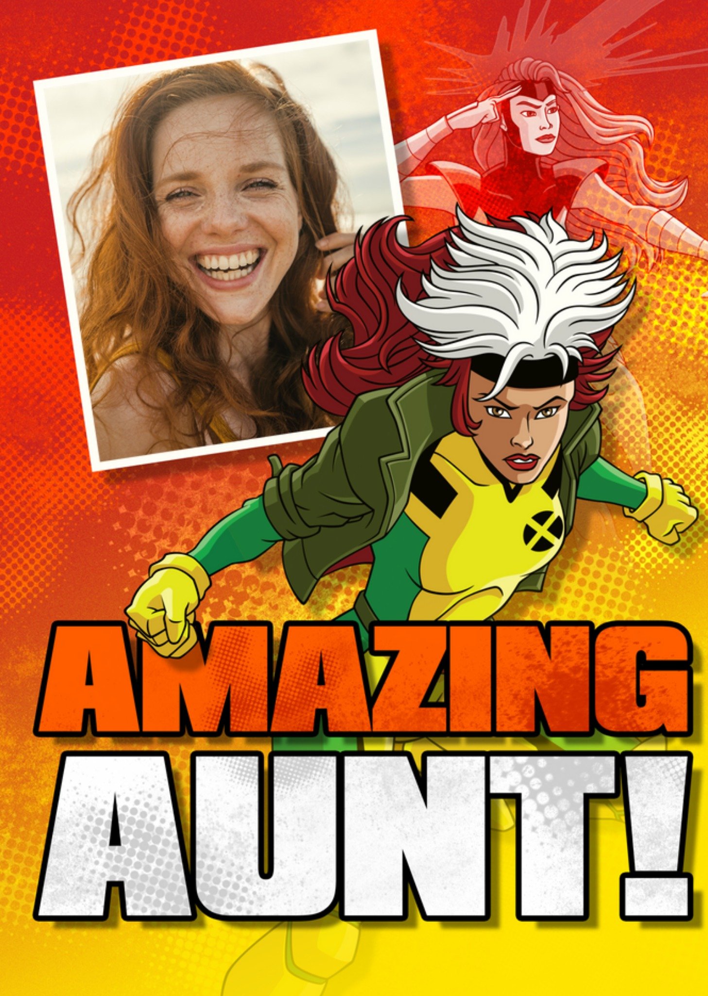 Marvel Xmen Amazing Aunt Card, Large