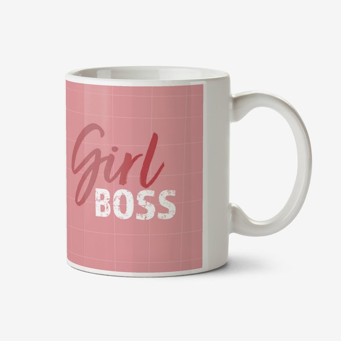 Winning At Life Girl Boss Photo Upload Mug