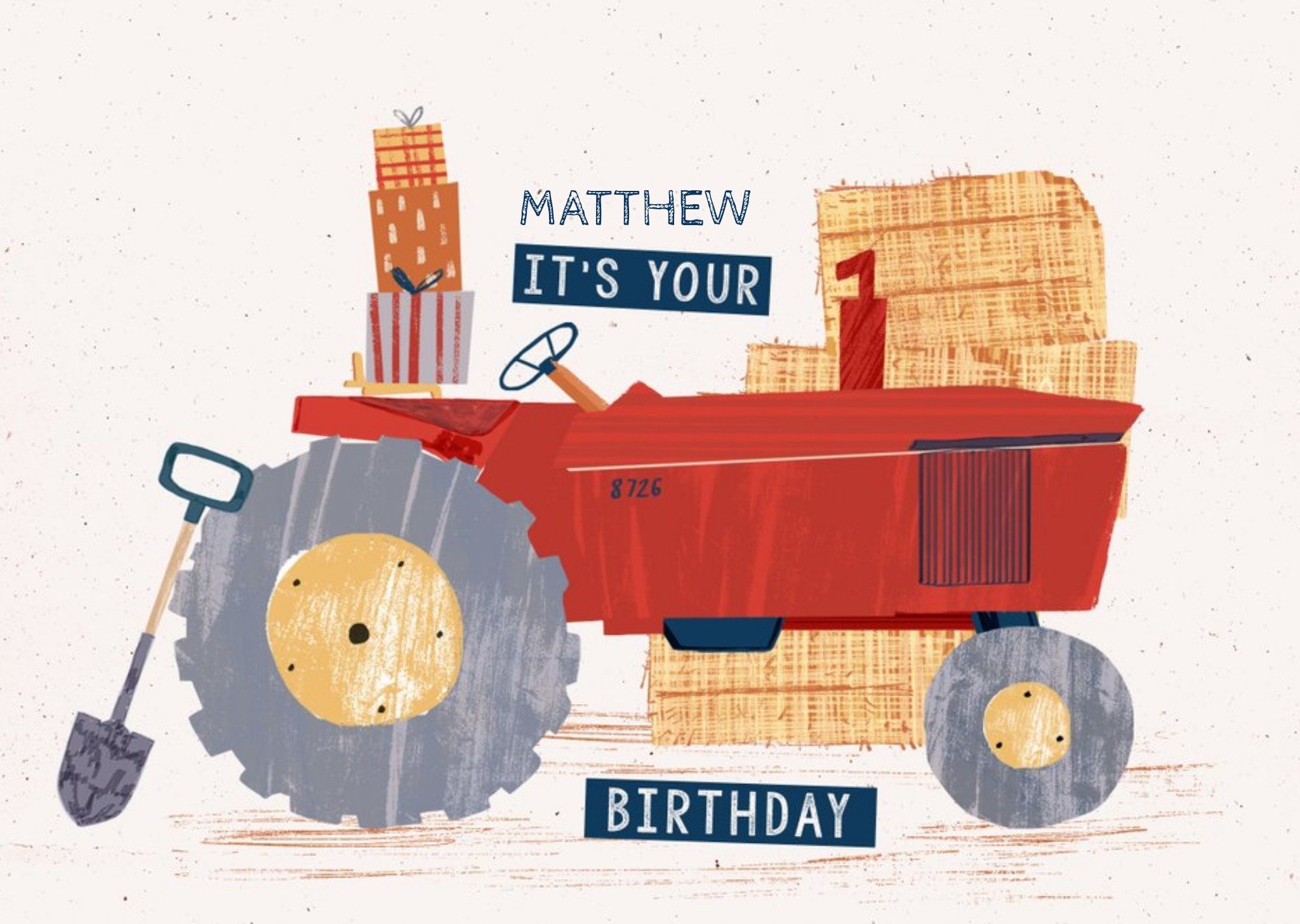 Tractor Birthday Card Ecard