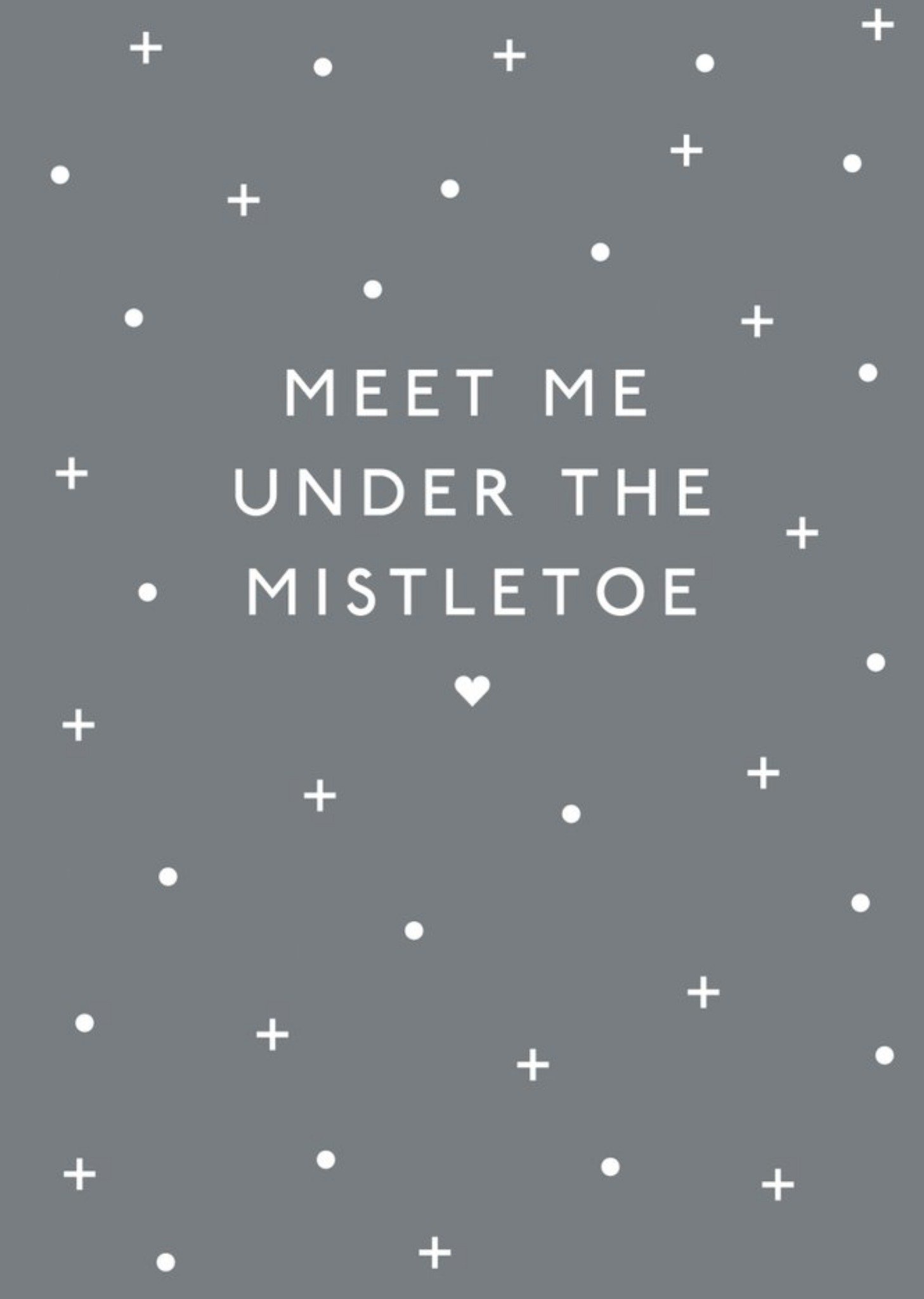 Sadler Jones Meet Me Under The Mistletoe Snowflakes Christmas Card Ecard