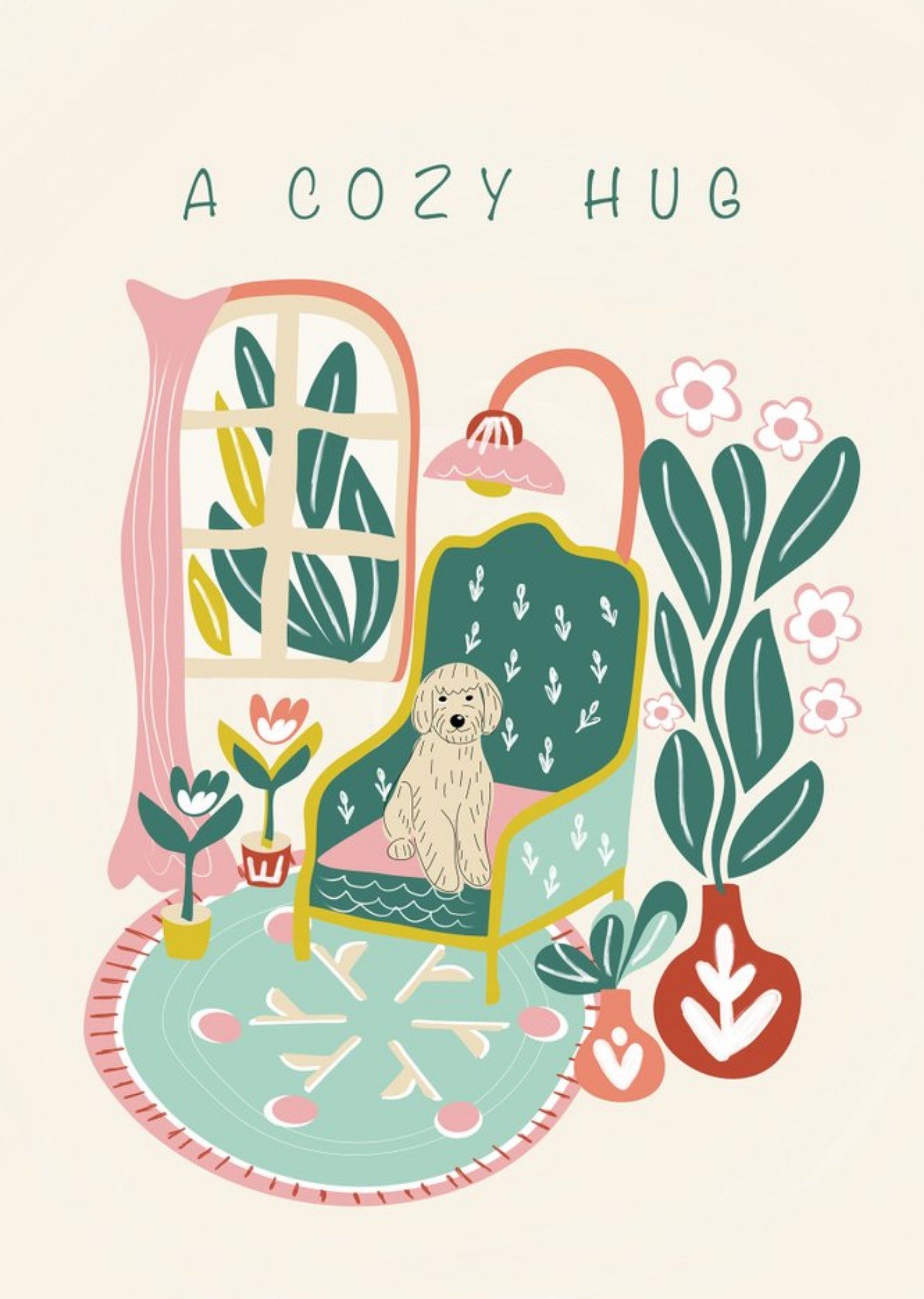 Picket + Vine Cozy Hug Card Ecard