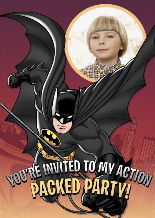 Batman Birthday Party Invitation