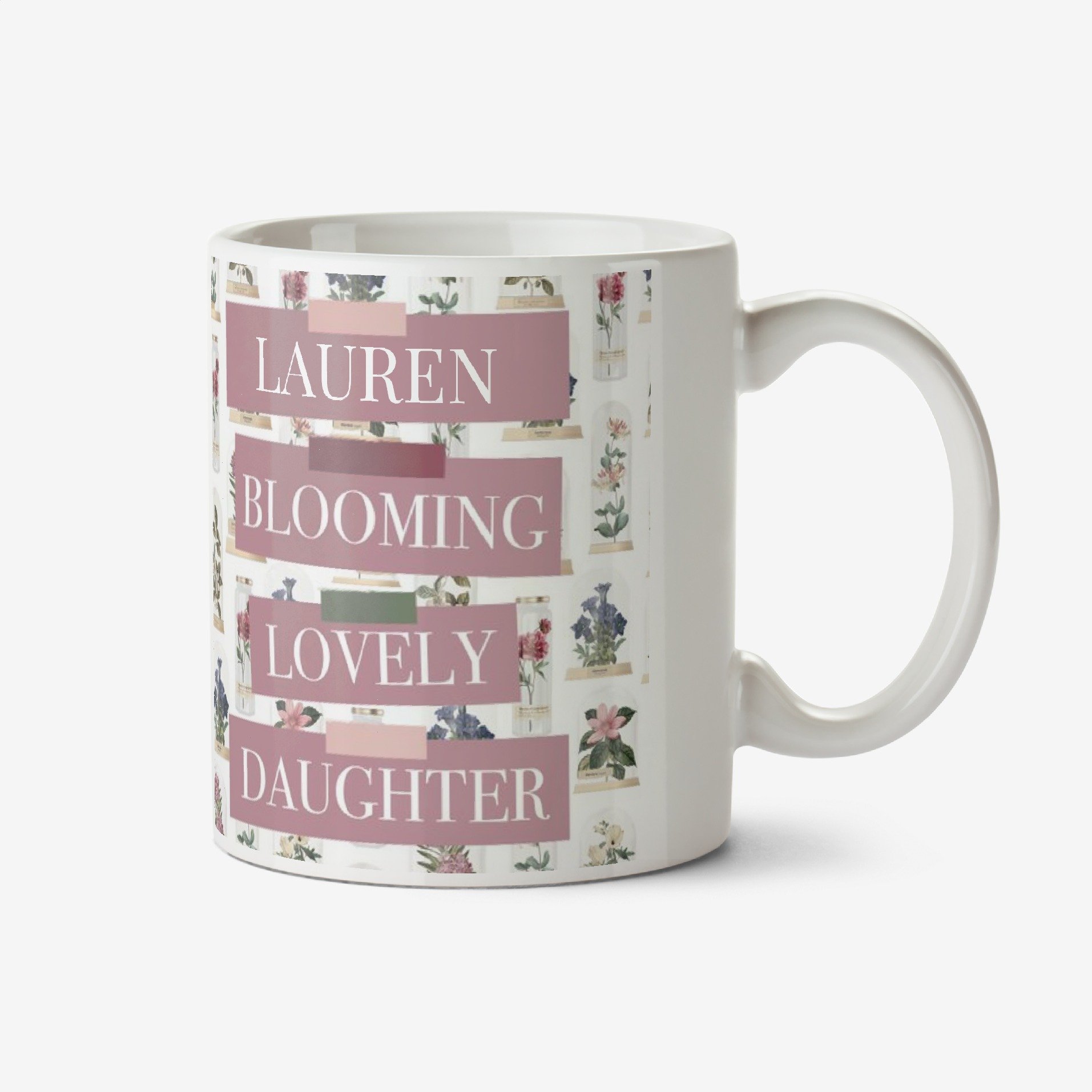 The Natural History Museum Natural History Museum Blooming Lovely Daughter Mug Ceramic Mug