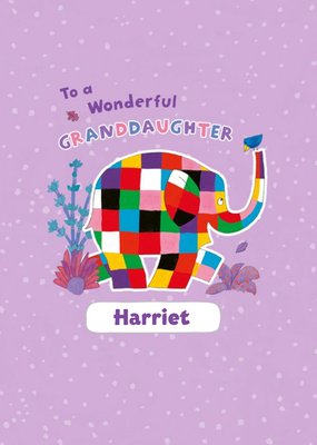 Danilo Cute Elmer Wonderful Granddaughter Birthday Card
