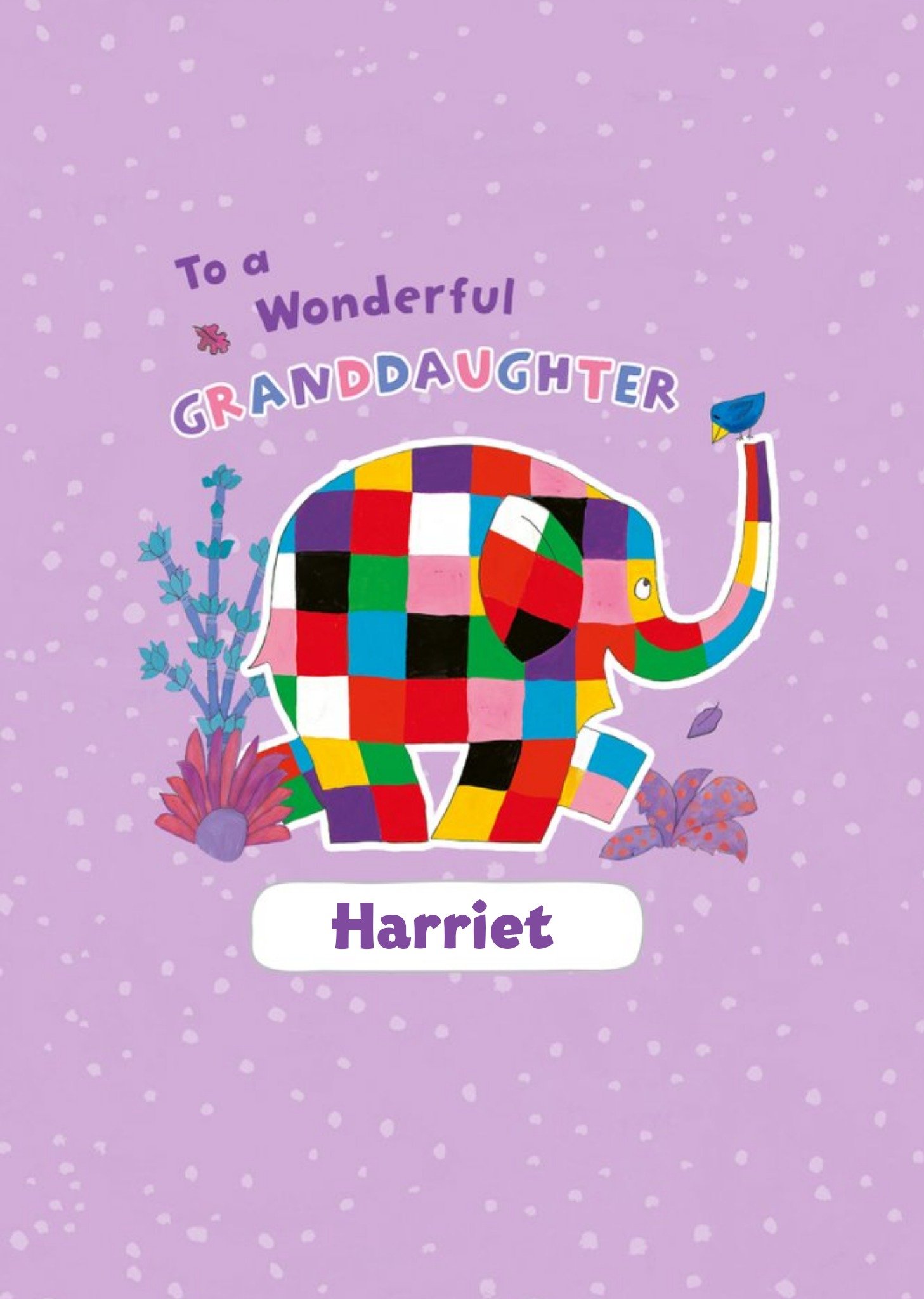 Danilo Cute Elmer Wonderful Granddaughter Birthday Card Ecard