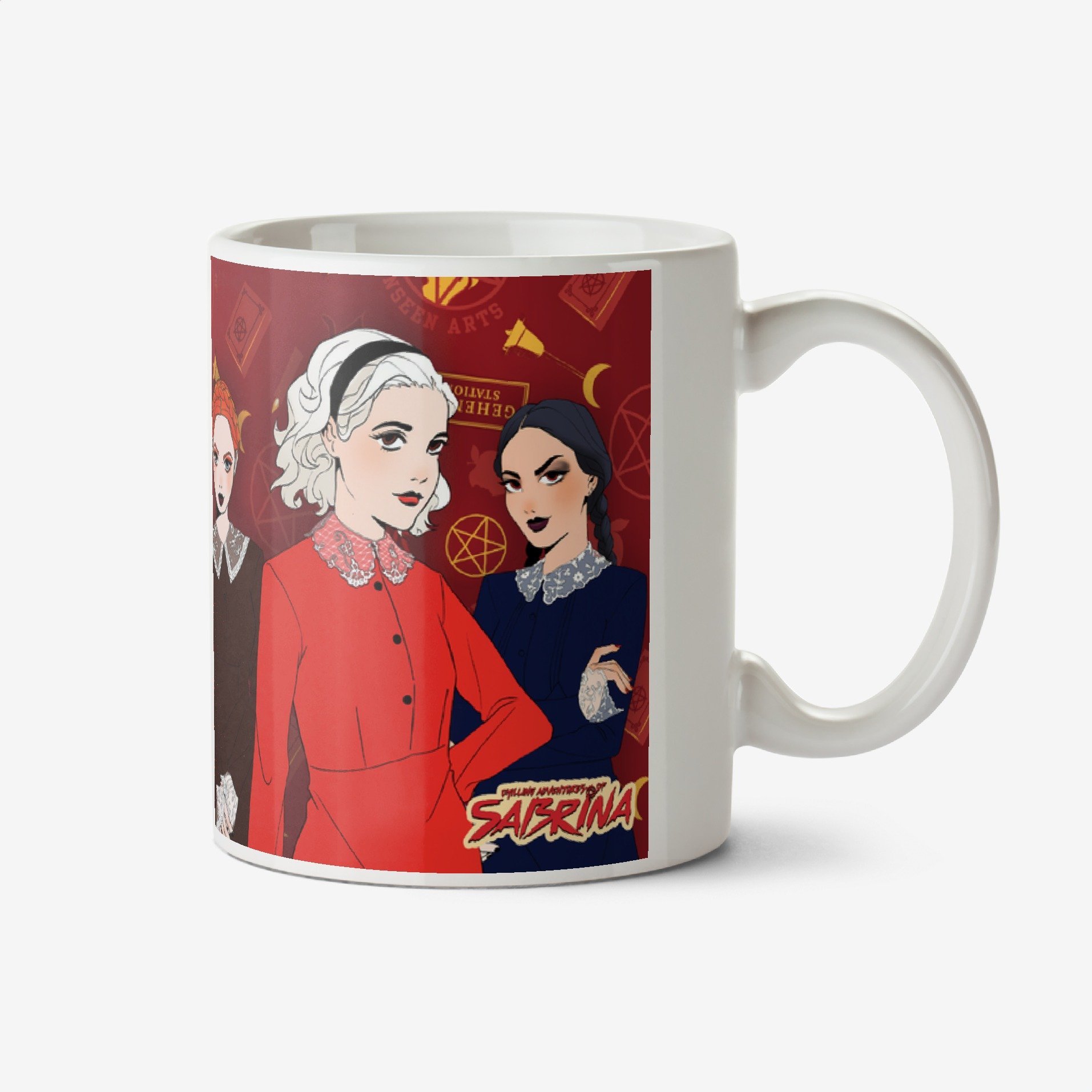 Moonpig Chilling Adventures Of Sabrina Editable Name Mug Ceramic Mug