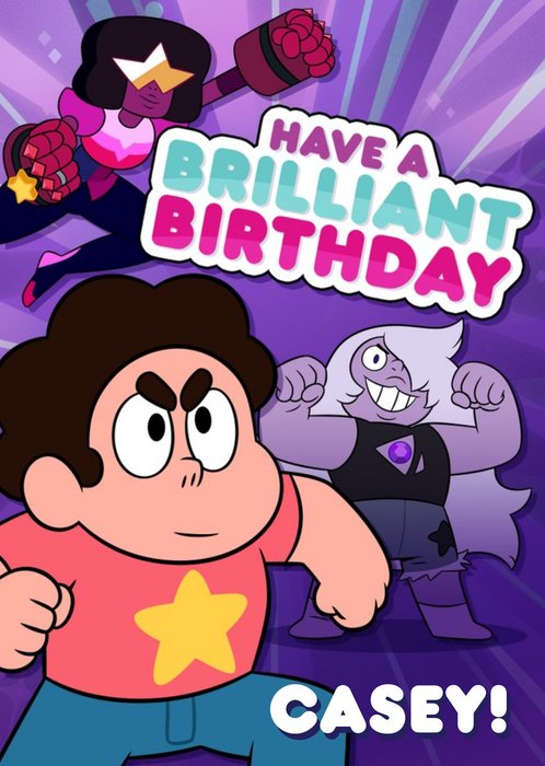 Steven Universe Have A Brilliant Birthday Card