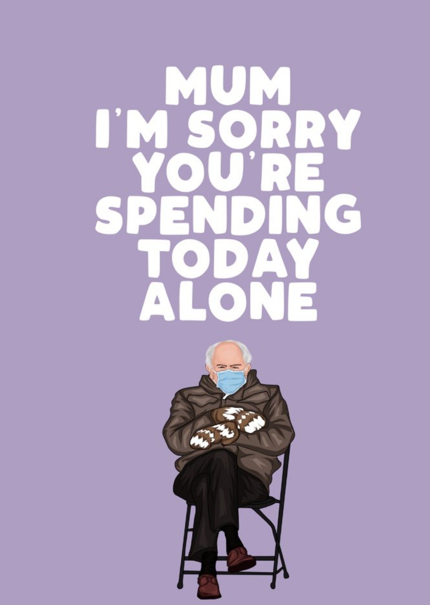 Moonpig Mum Im Sorry You Are Spending Today Alone Card Ecard