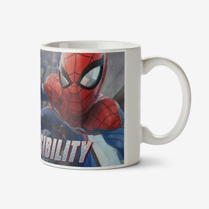 Marvel Spiderman  Gamerverse Great Brew Great Responsibility Mug