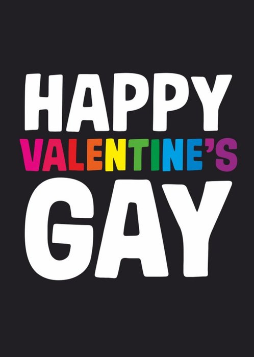 Dean Morris Happy Valentine's Gay Card