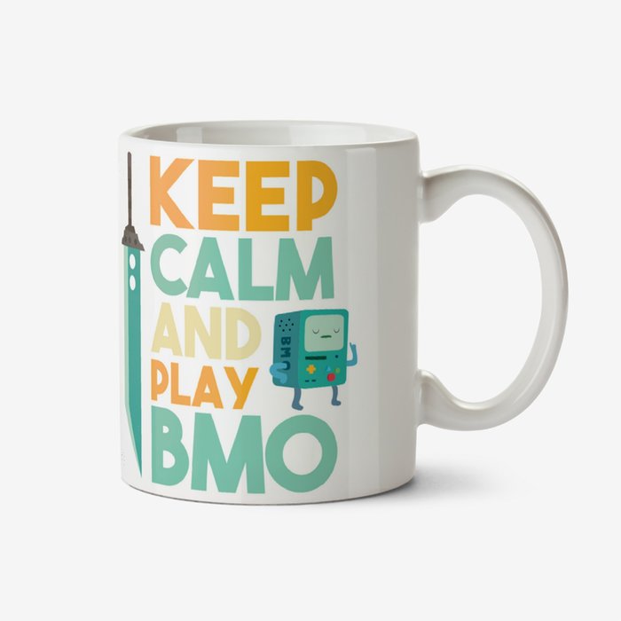 Adventure Time Keep Calm And Play BMO Mug