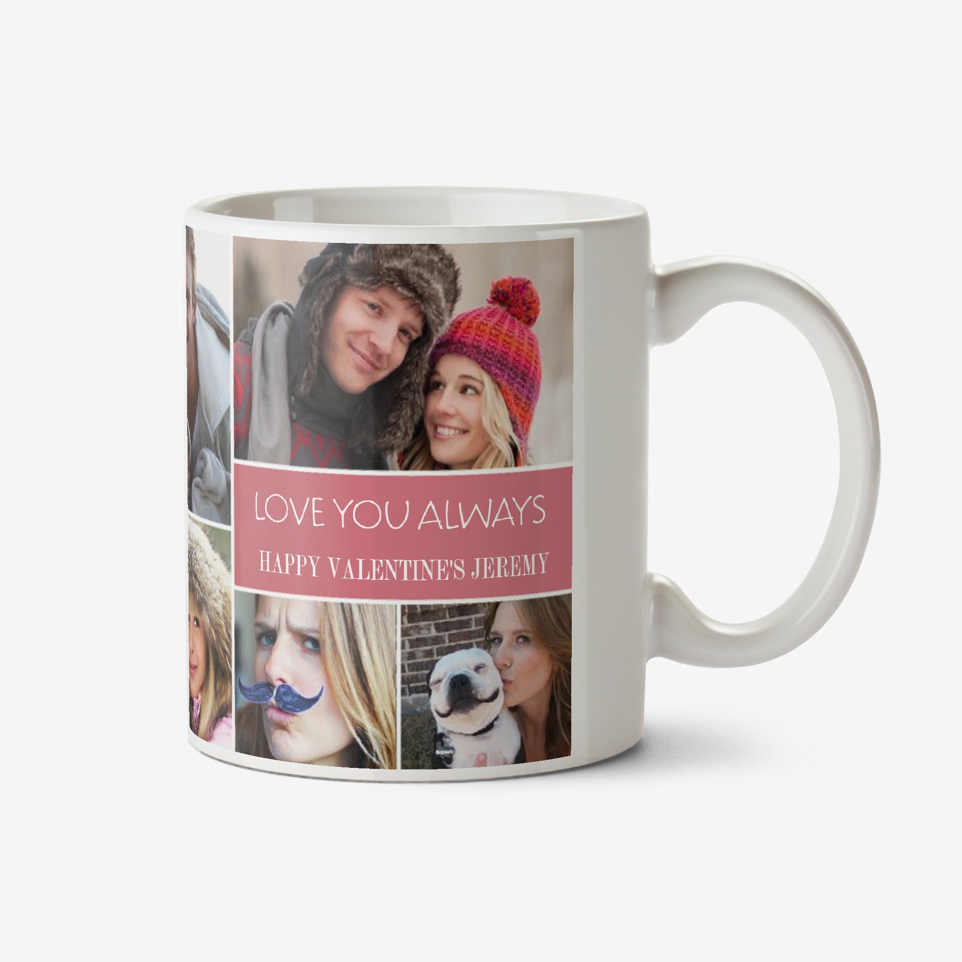 Moonpig Love And Laughter Photo Upload Mug Ceramic Mug