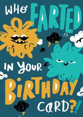 Chaotika Bright Fun Scribble Monsters Who Farted In Your Birthday Card?!