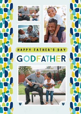 Father's Day Godfather Photo Upload Card