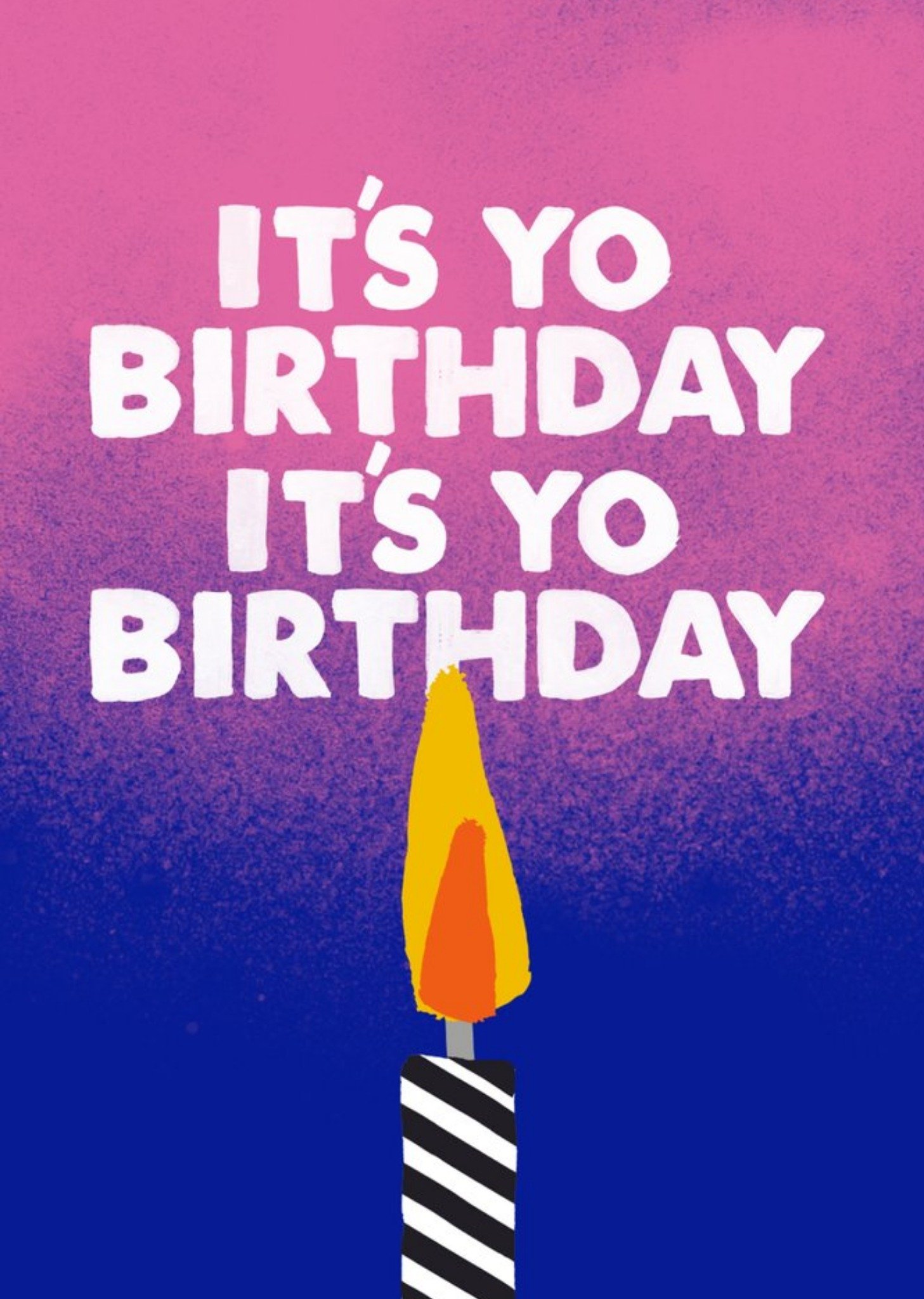 Jolly Awesome It's Yo Birthday Birthday Card Ecard