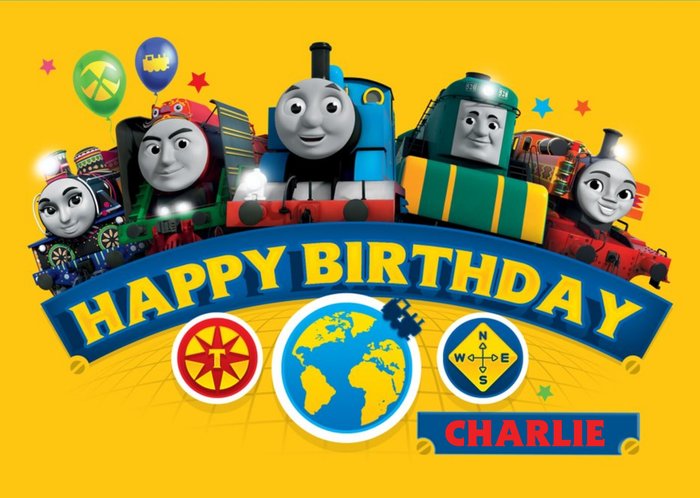 Thomas And Friends Birthday Card