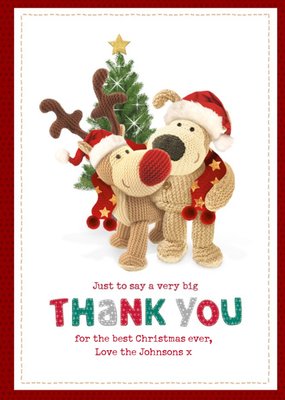 Boofle Very Big Thank You Christmas Card