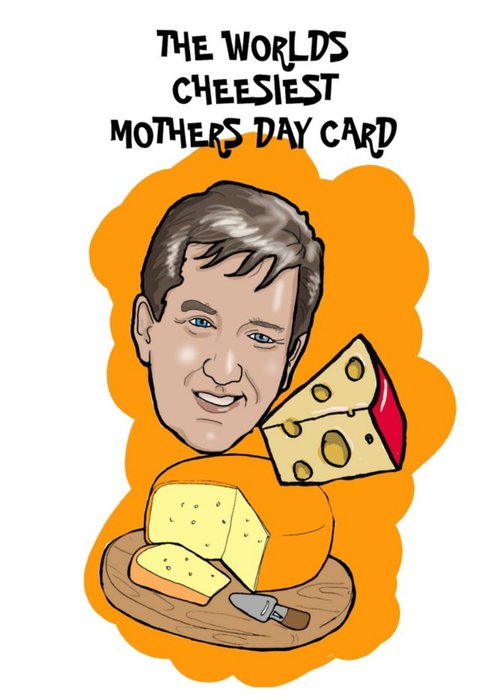 Karen Flanart Cheese Funny Mother's Day Card