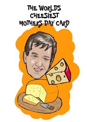 Karen Flanart Cheese Funny Mother's Day Card