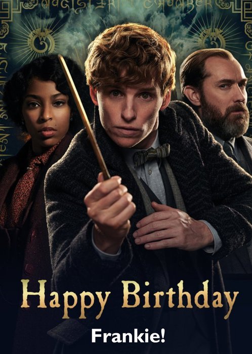 Fantastic Beasts: The Secrets Of Dumbledore Birthday Card