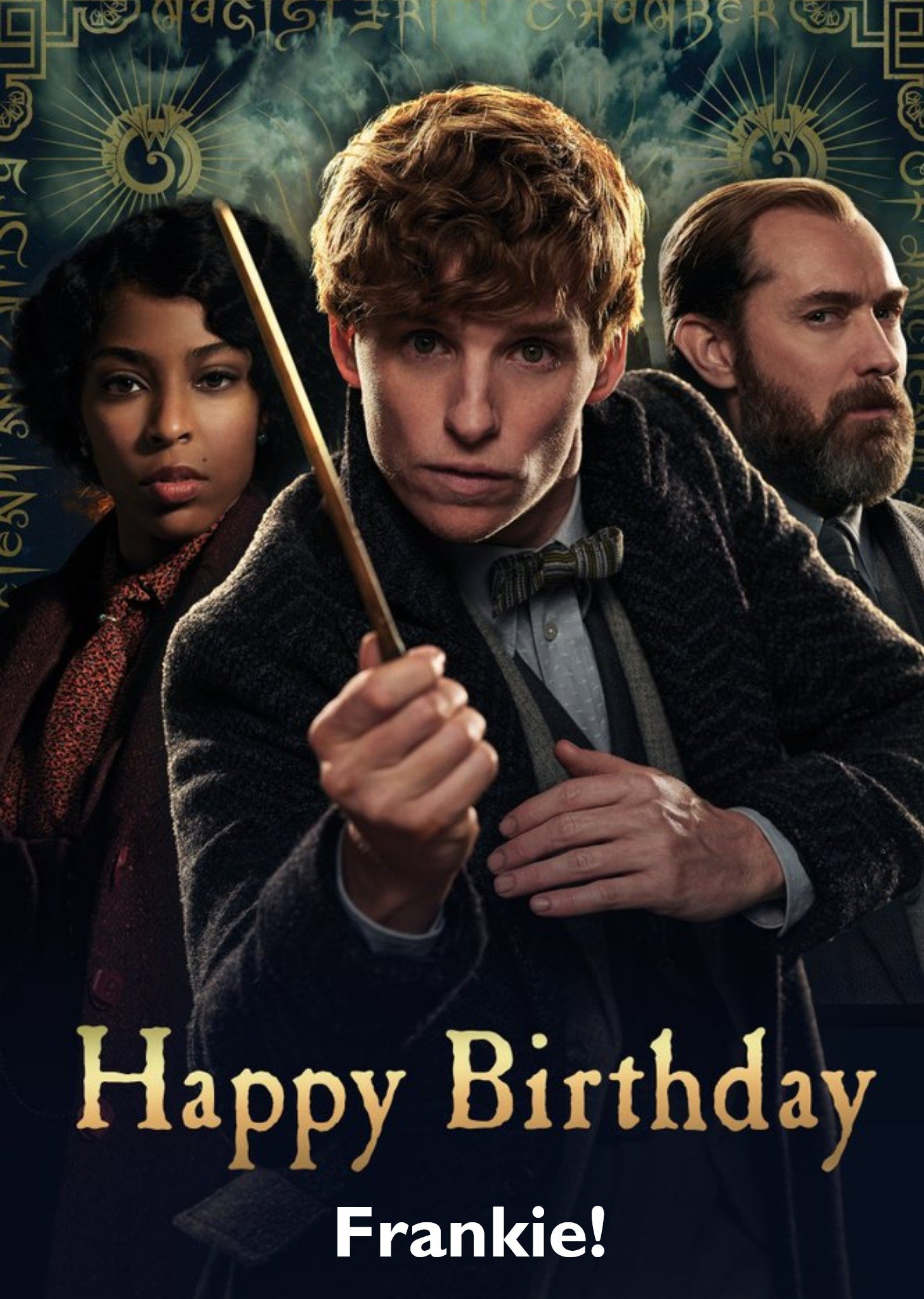 Harry Potter Fantastic Beasts: The Secrets Of Dumbledore Birthday Card Ecard