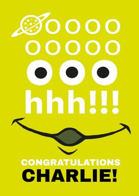 Ooohhh! Toy Story Congratulations Card