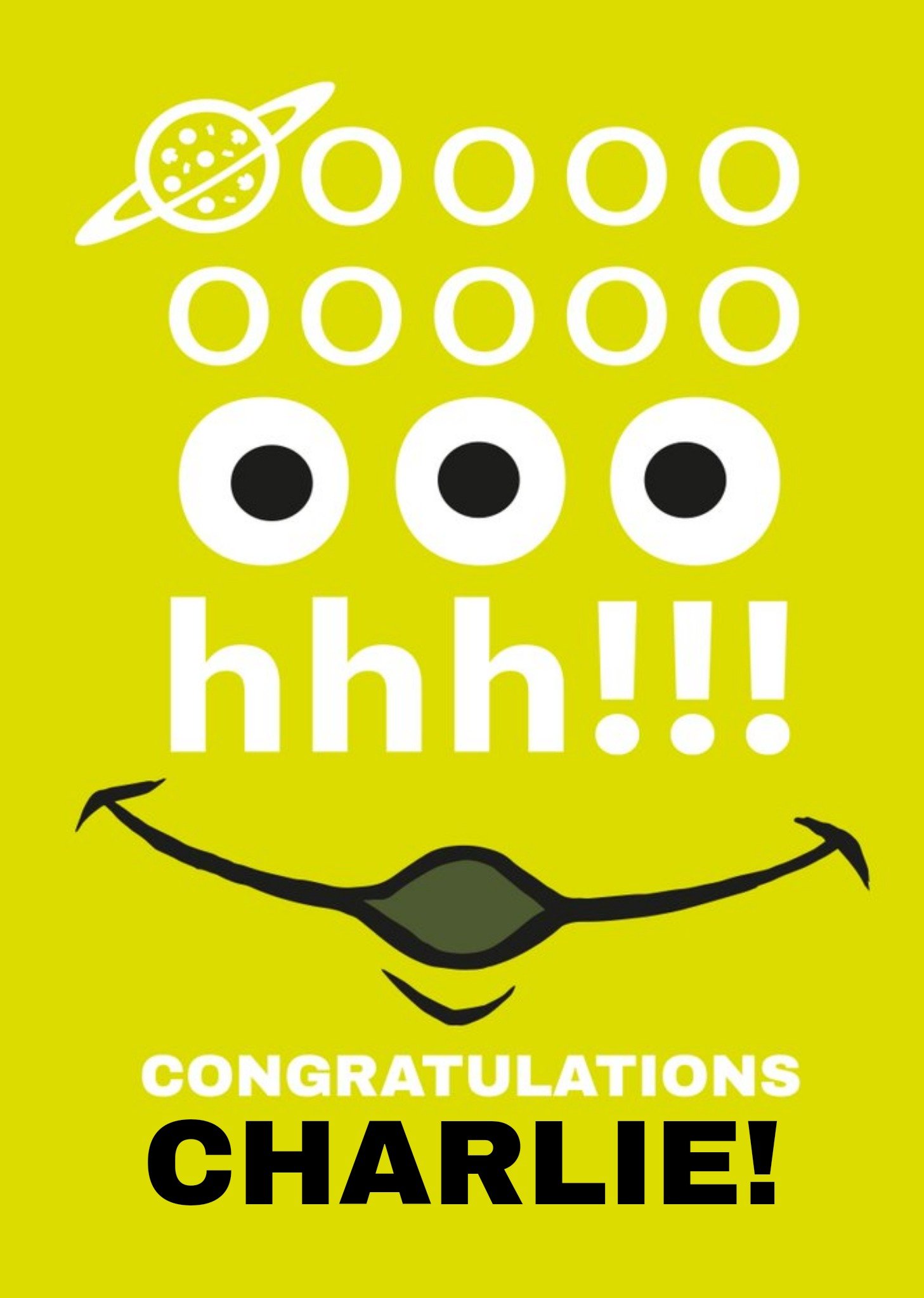 Ooohhh Toy Story Congratulations Card