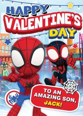 Spidey and Amazing Friends Amazing Son Card