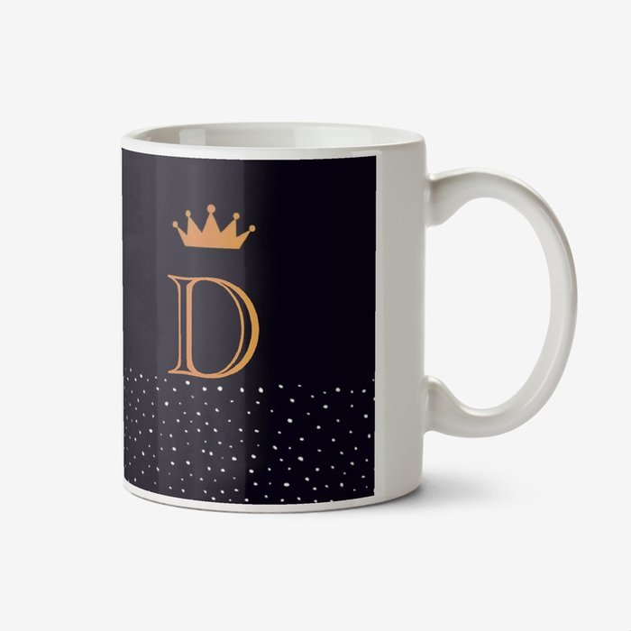 King Of The Brews Personalise Letter Mug
